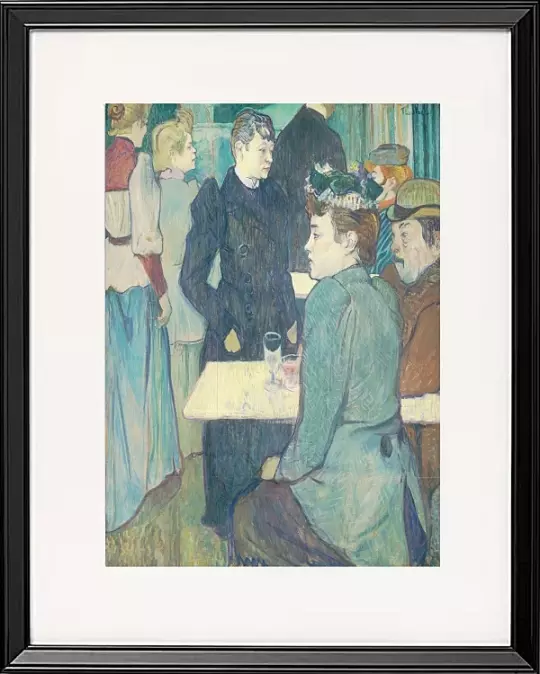 Eine Ecke der Moulin de la Galette - 1892