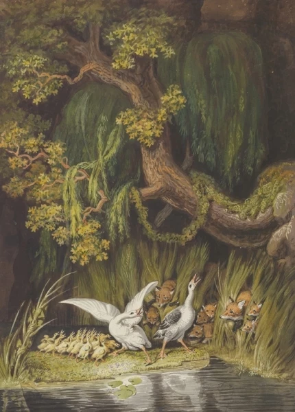 Eine Gans und ein Gänserich – 1806