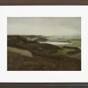 Laurits Andersen Ring – Et landskab ved Bryrup Jylland 1888 | Indrammet giclée-kunsttryk