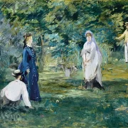 Eine Partie Krocket – 1873