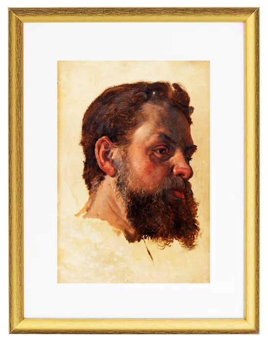 A bearded man - 1841
