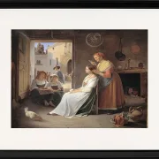 En ung italiensk kvinde bliver udsmykket af sin mor - 1835