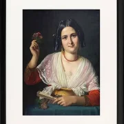 Eine römische Frau im Kostüm – 1847