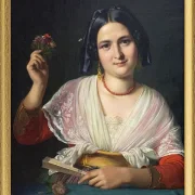 Eine römische Frau im Kostüm – 1847