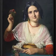 Eine römische Frau im Kostüm – 1847
