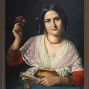 Eine römische Frau im Kostüm – 1847
