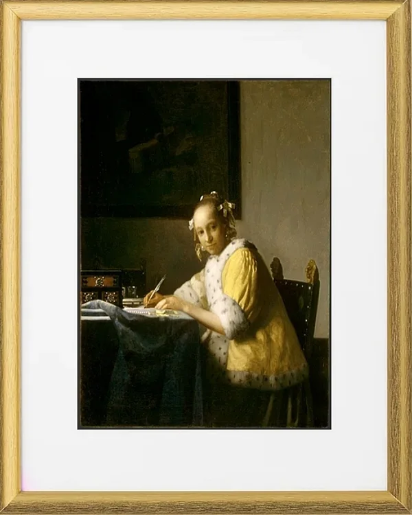 Eine schreibende Dame - 1665