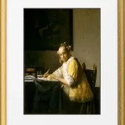 Eine schreibende Dame - 1665