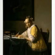 Eine schreibende Dame - 1665