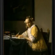 Eine schreibende Dame - 1665