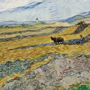 Indelukket mark med plovmand - 1889