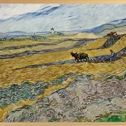 Indelukket mark med plovmand - 1889