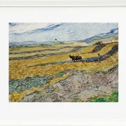 Indelukket mark med plovmand - 1889