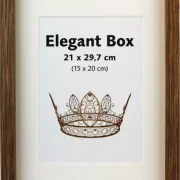 Elegant Box brun – Billedrammer til engrospriser