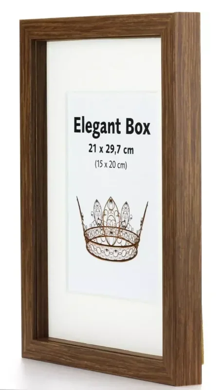 Elegant Box brun – Billedrammer til engrospriser