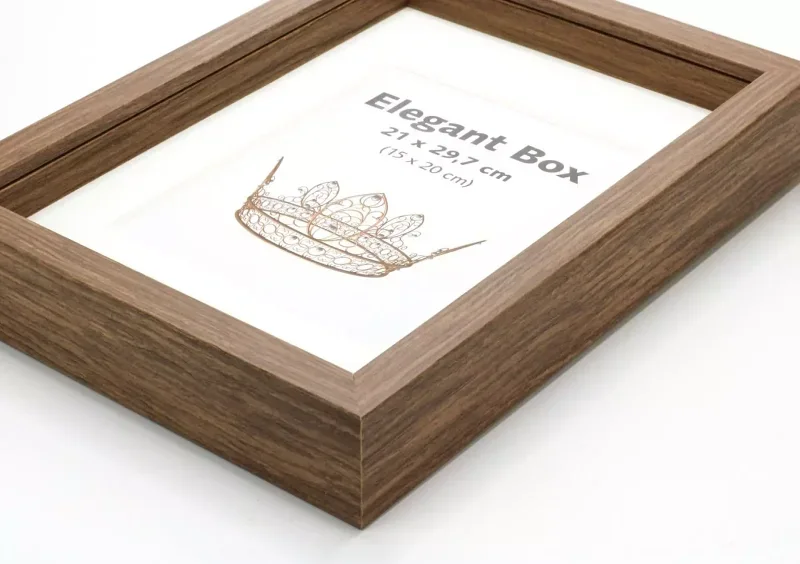 Elegant Box brun – Billedrammer til engrospriser