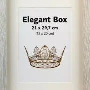 Elegant Box grå – Billedrammer til engrospriser