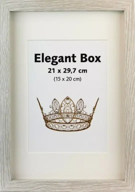 Elegant Box grau – Bilderrahmen zu Großhandelspreisen