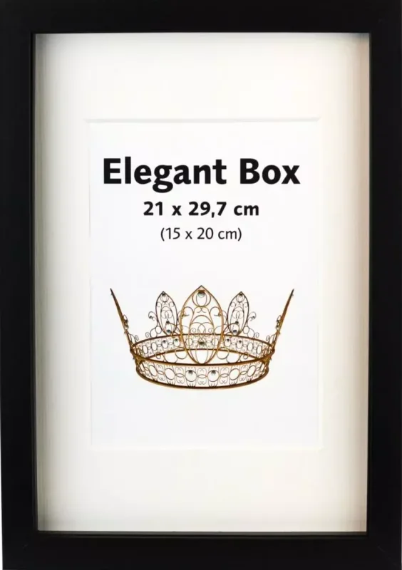 Elegant Box sort – Billedrammer til engrospriser