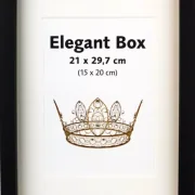 Elegant Box sort – Billedrammer til engrospriser