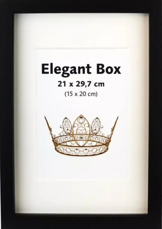 Elegant Box schwarz – Bilderrahmen zu Großhandelspreisen