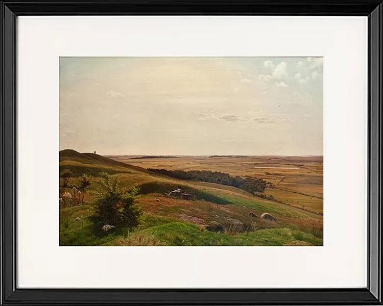 Erdrutsch bei Horsens – 1858