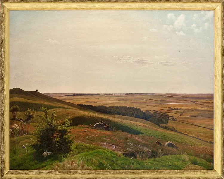 Erdrutsch bei Horsens – 1858