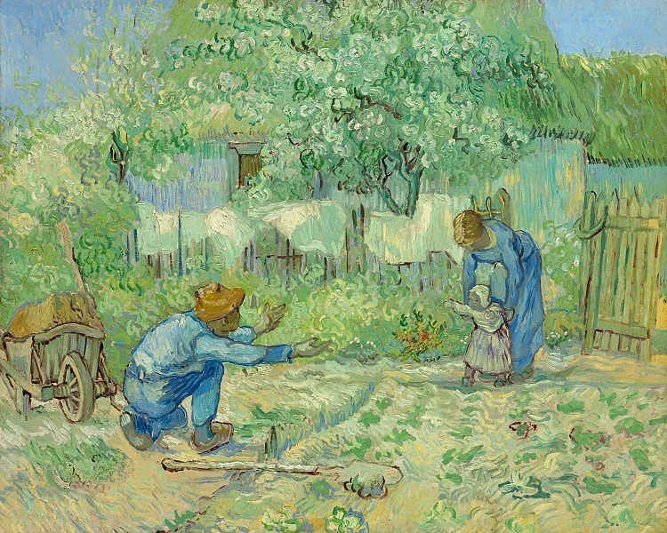 Første skridt - 1890