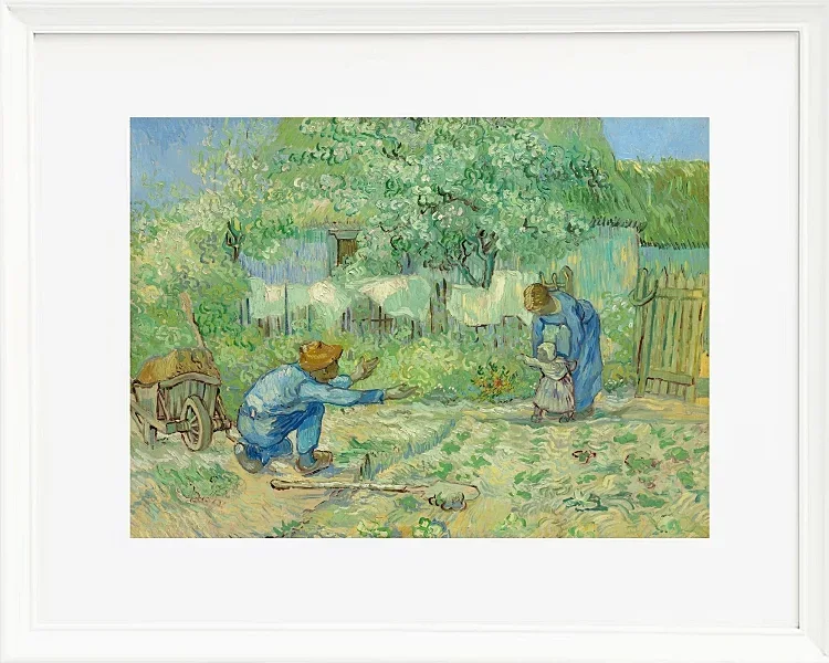 Første skridt - 1890