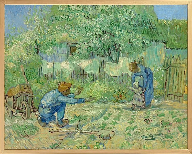 Første skridt - 1890
