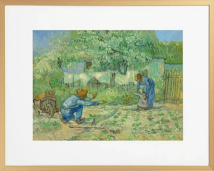 Første skridt - 1890