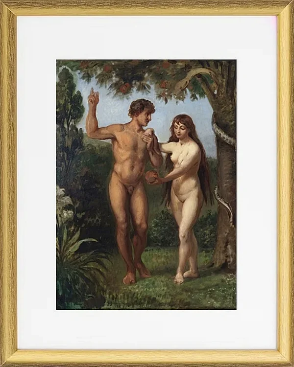 Eva verführt Adam – 1830