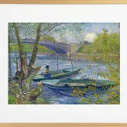 Fischen im Frühling, Pont de Clichy - 1887