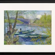 Fischen im Frühling, Pont de Clichy - 1887