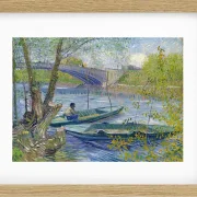 Fischen im Frühling, Pont de Clichy - 1887