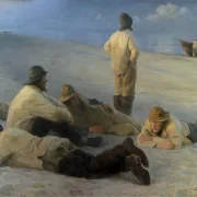 Fischer am Strand von Skagen – 1883