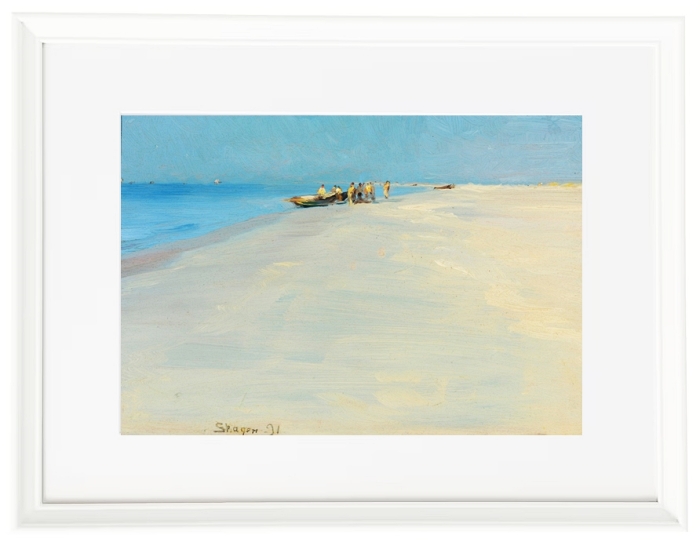 Fischer am Strand von Skagen – 1891