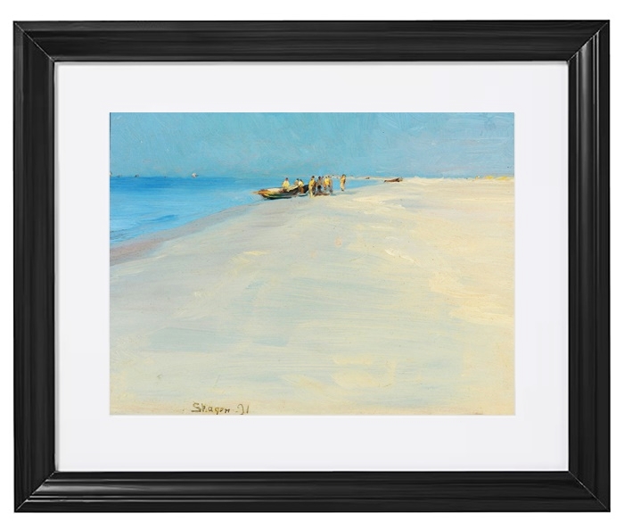 Fischer am Strand von Skagen – 1891