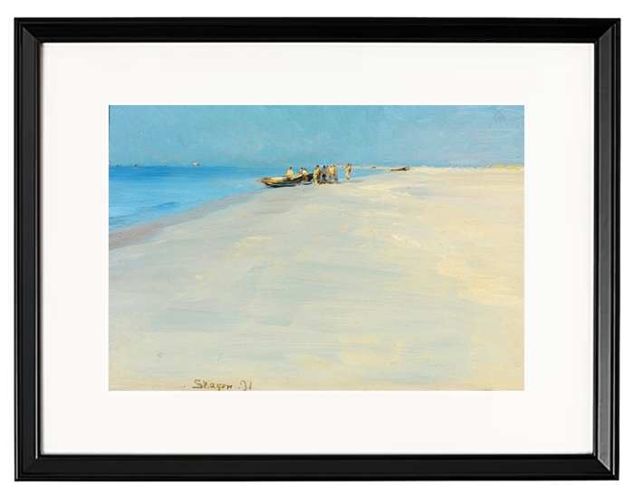 Fischer am Strand von Skagen – 1891