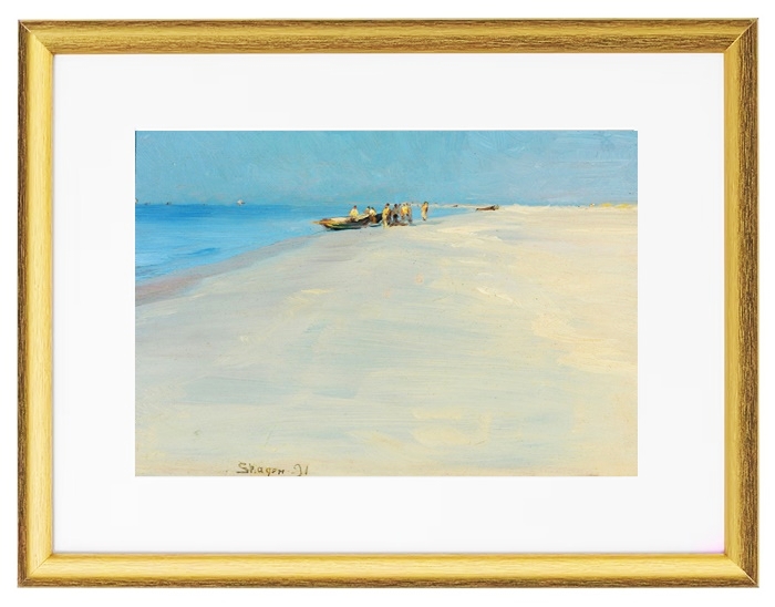 Fischer am Strand von Skagen – 1891