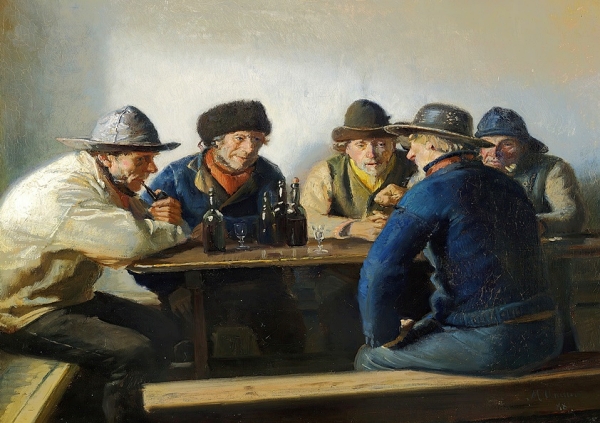 In einem Gasthaus - 1888