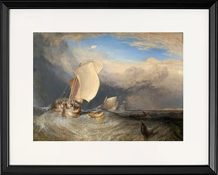 Fischer verhandeln um Fischfang - 1837