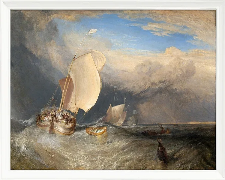 Fischer verhandeln um Fischfang - 1837