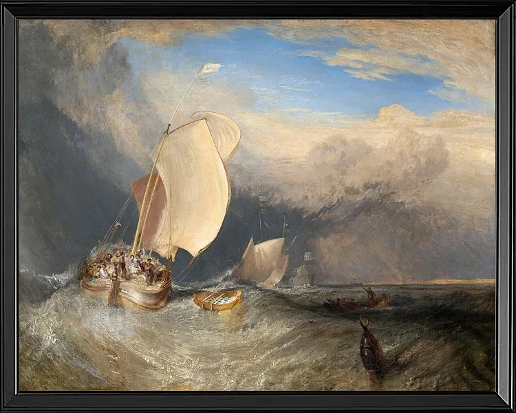 Fischer verhandeln um Fischfang - 1837