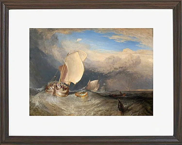 Fischer verhandeln um Fischfang - 1837