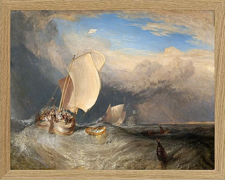 Fischer verhandeln um Fischfang - 1837
