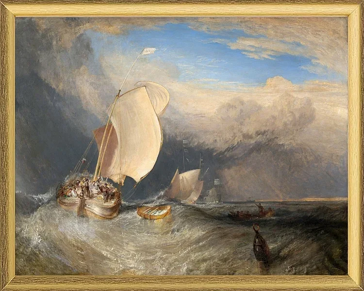Fischer verhandeln um Fischfang - 1837