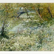 Flodbredden i foråret - 1887