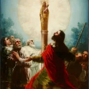 Francisco de Goya | Apostlen Santiago og hans disciple - 1775 | Indrammet kunsttryk | Romantik | formida