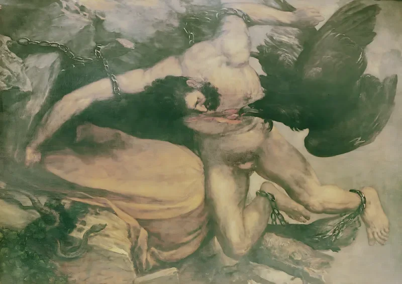 Francisco de Goya | Prometheus - 1808 | Indrammet kunsttryk | Romantik | formida